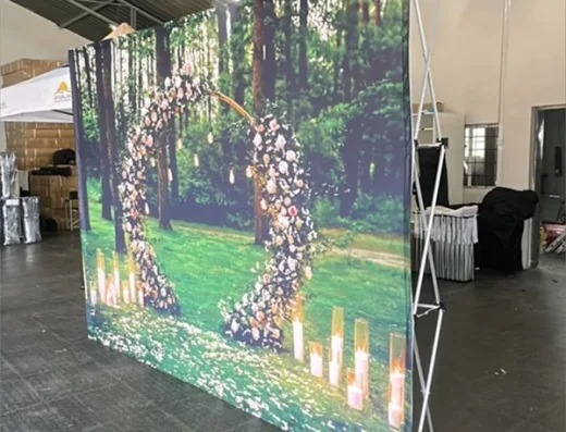 Printagon Branding Solutions banner wall