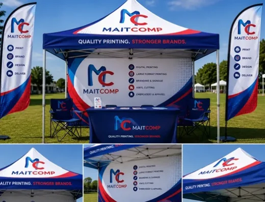 Maitcomp Printers a professional printing, branding, and signage company in Maitland, Cape Town.