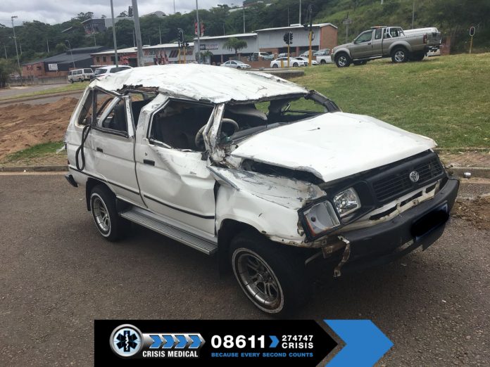 Six-month-old among eighteen injured as taxi overturns on Chris Hani Road Six-month-old among eighteen injured as taxi overturns on Chris Hani Road