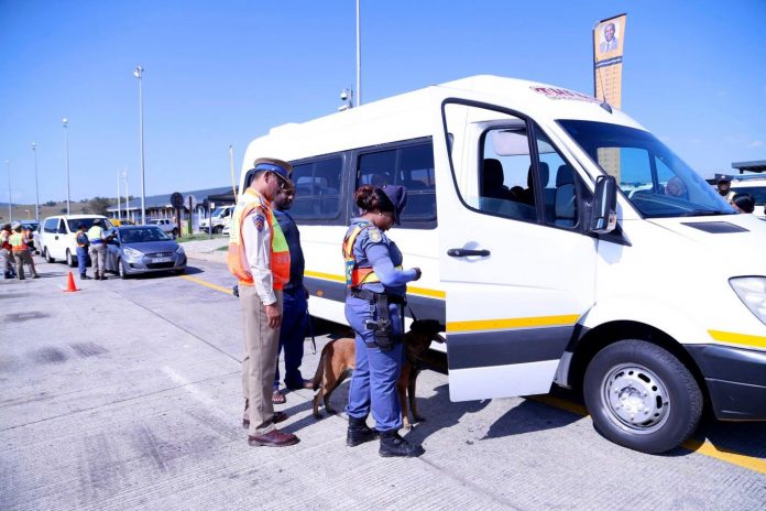 Vehicles checked for compliance as well as contraband at roadblock in KZN Vehicles checked for compliance as well as contraband at roadblock in KZN