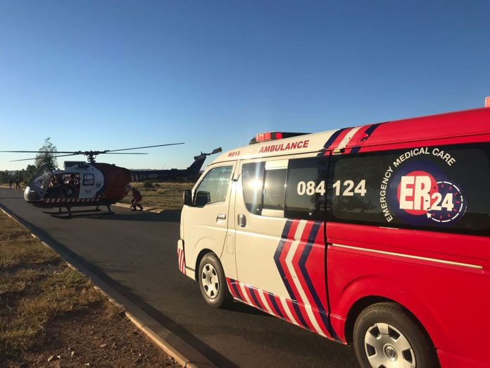 Two killed, one airlifted from collision in Westonaria