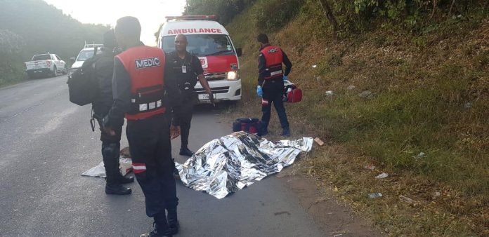 A Woman Killed While Crossing a Road in Verulam, KZN