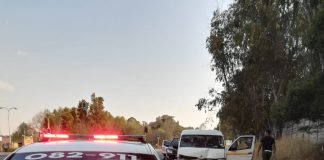Passenger injured in Taxi vs light pole crash