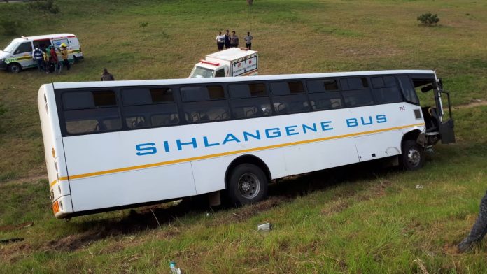 Scores injured in bus crash on the KZN north coast