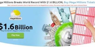 $1.6 Billion Jackpot - Lottosend's New Player Promotions Make More Sense as Mega Millions Jackpot Breaks All Records