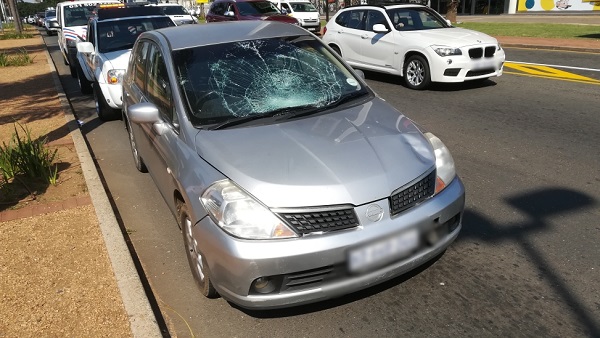 Pedestrian hit by car in Umhlanga Ridge