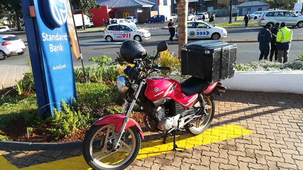 Motorcyclist knocked down in Umhlanga Ridge Motorcyclist knocked down in Umhlanga Ridge