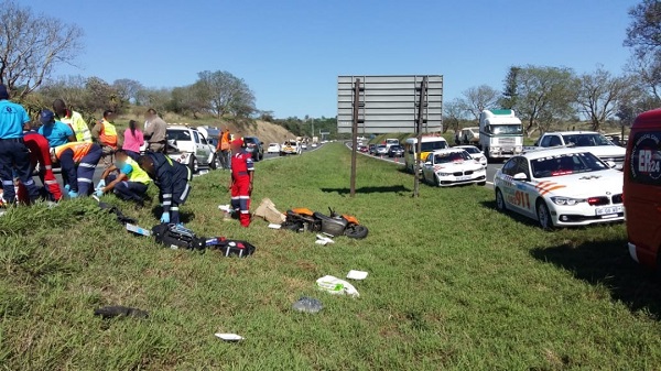 Motorcyclist knocked down on N3 near Ashburton Motorcyclist knocked down on N3 near Ashburton