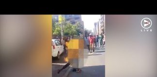 Fiery death: Mob sets alleged robber on fire in Hillbrow