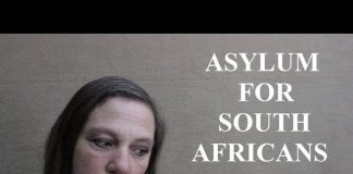 Asylum in the US for South Africans who are not ready to die