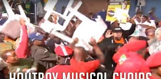 Hout Bay:  BLF and EFF in a game of uncivilised musical chairs