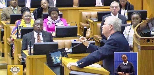 SONA debate: Farm murders, Dr. Pieter Groenewald sticks it to the President