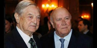 The FW de Klerk foundation tied up with Soros and the Open Society Foundation