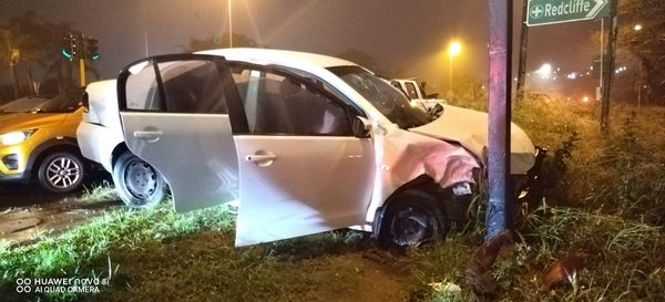 One injured in a head-on collision in Verulam CBD