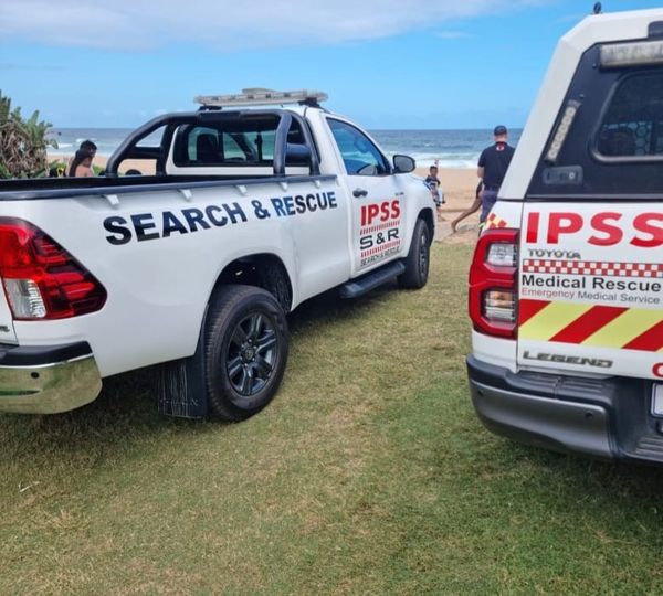 Surf rescue operation in Tugela