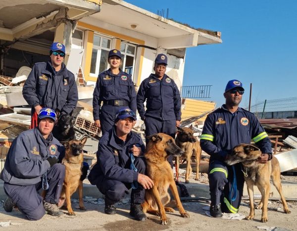 SAPS commends K9 Search and Rescue Team deployed to Turkiye for role in finding victims
