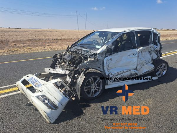 Poor visibility from a veld fire blamed for collision on the N1 south 40km from Bloemfontein.