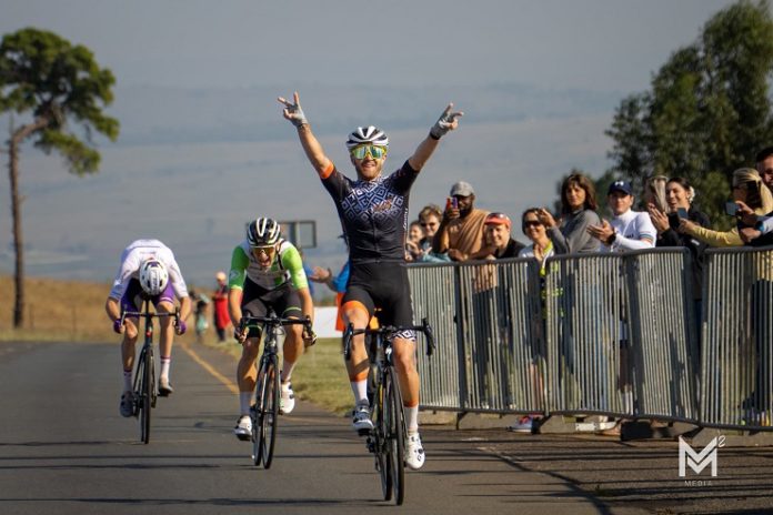 Cape Town Cycle Tour champion Travis Barrett successfully defended his Everything.Insure Berge & Dale title when the 22nd edition of the event took place in Krugersdorp on February 26. Photo: M Squared Media
