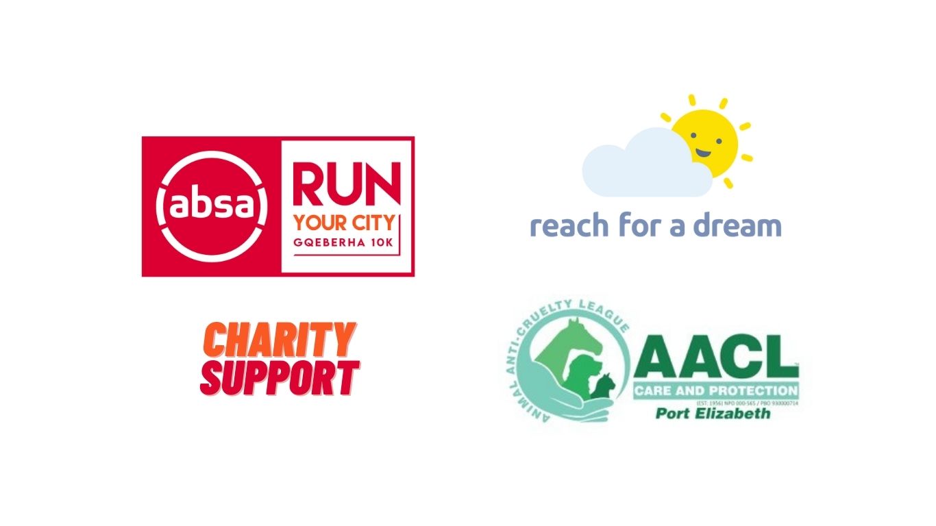 Absa RUN YOUR CITY GQEBERHA 10K proudly supports local charities