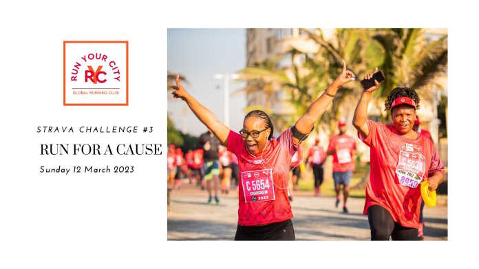 Take on the Absa RUN YOUR CITY Series’ 3rd Strava Challenge and RUN FOR A CAUSE!