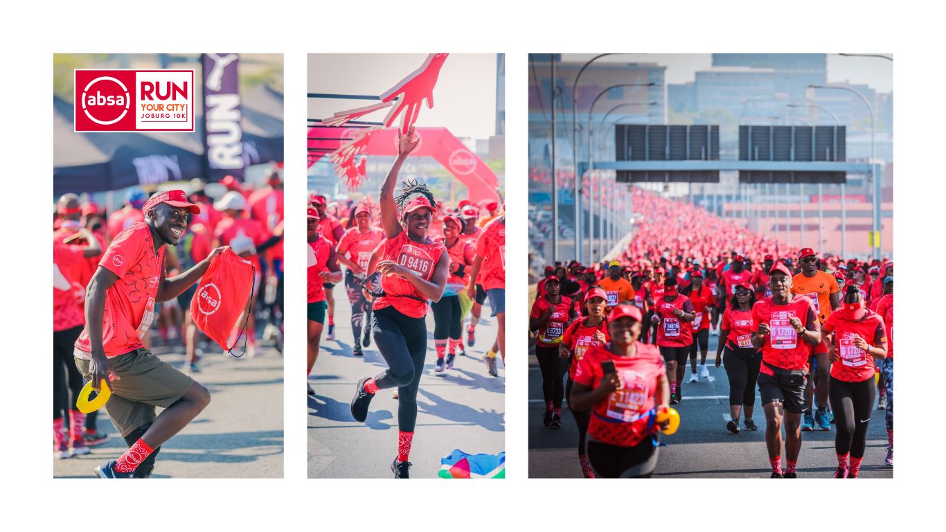 Absa RUN YOUR CITY Series returns to The City of Gold on Heritage Day