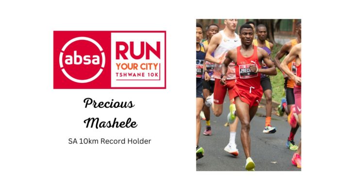 Mashele targets Absa RUN YOUR CITY TSHWANE 10K podium!