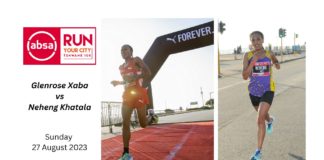 It’s Xaba vs Khatala at the inaugural Absa RUN YOUR CITY TSHWANE 10K