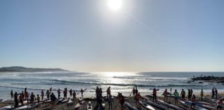 Hank and Pippa McGregor take on KZN doubles title at the Leatherback Rum Surfski Challenge
