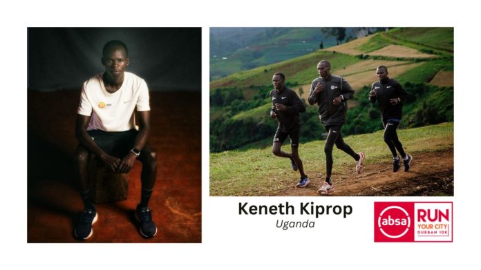 Kiprop aims to follow in Cheptegei’s footsteps at Absa RUN YOUR CITY DURBAN 10K Kiprop aims to follow in Cheptegei’s footsteps at Absa RUN YOUR CITY DURBAN 10K