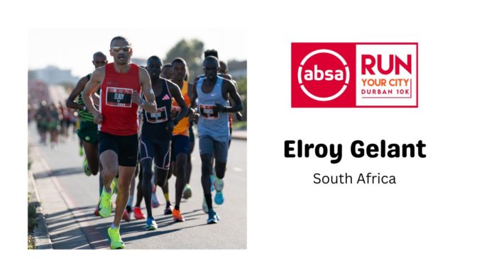 Gelant sets sights on another Sub-28 finish this time at the Absa RUN YOUR CITY DURBAN 10K