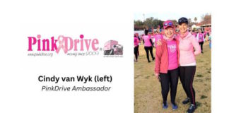 PinkDrive Ambassador proudly shares her story through the Totalsports Women’s Race