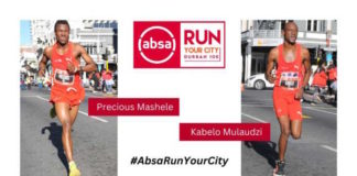 Top contenders, Mulaudzi and Mashele aim for podium at Absa RUN YOUR CITY DURBAN 10K