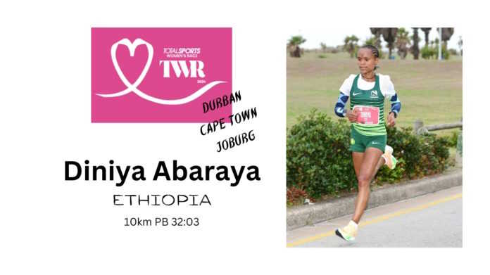Ethiopia’s Diniya Kedir Abaraya set for triple the action at the 2024 Totalsports Women’s Race Ethiopia’s Diniya Kedir Abaraya set for triple the action at the 2024 Totalsports Women’s Race