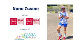 Cancer survivor excited to #RunYourCity in Joburg and Tshwane in support of CANSA Active