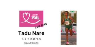 Ethiopian running sensation, Tadu Nare, confirms entry into Totalsports Women’s Race Cape Town Ethiopian running sensation, Tadu Nare, confirms entry into Totalsports Women’s Race Cape Town