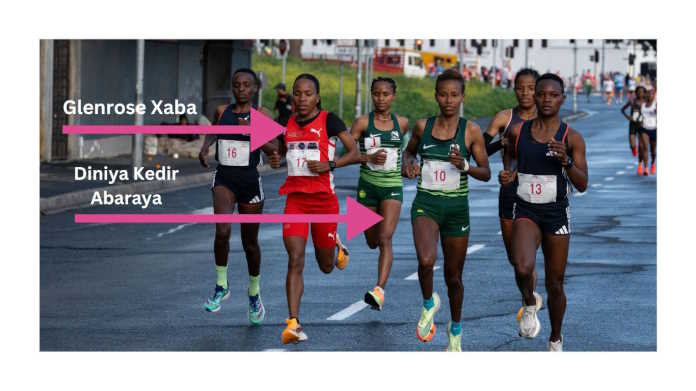 Xaba set to GO FOR GOLD at the Totalsports Women’s Race in Johannesburg Xaba set to GO FOR GOLD at the Totalsports Women’s Race in Johannesburg