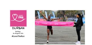 Kenya’s Christine Njoki continues her winning streak in Durban at the Totalsports Women’s Race