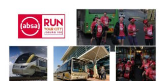 Absa RUN YOUR CITY JOBURG 10K recommends City Transport for a smooth race day experience