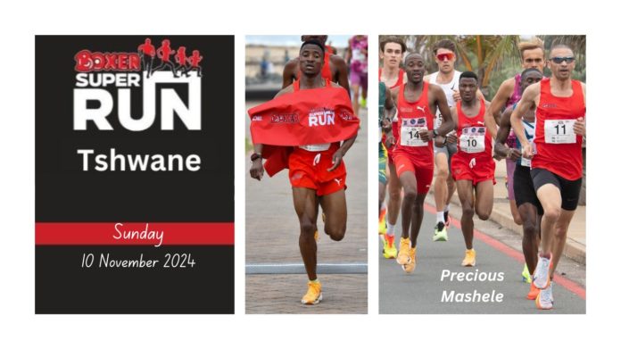 Mashele aims for dominant finish at Boxer Super Run Tshwane