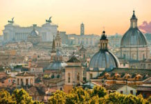 Rome, Italy - View over the city