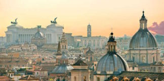 Rome, Italy - View over the city