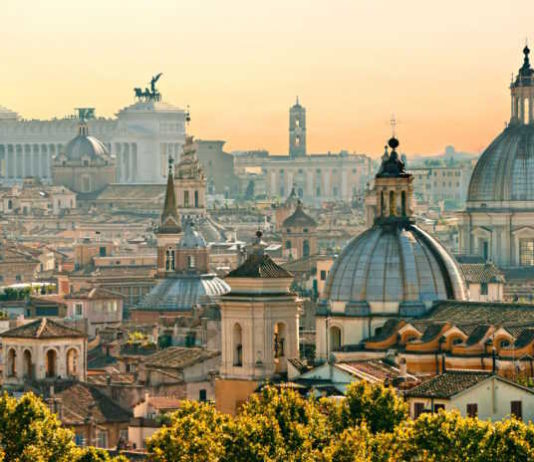 Rome, Italy - View over the city
