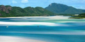 Hill inlet, Whitsunday Island, Queensland, Australia.