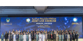 Saif bin Zayed Attends the Conclusion of ISALEX19 Exercise