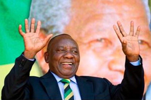 South Africa in chaos but the president is absent