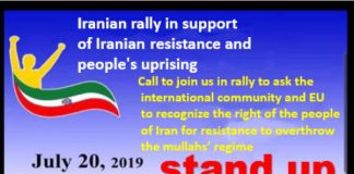 Over 5000 Iranians(MEK's Supporters) Hold a Rally in Stockholm to Cry for Freedom
