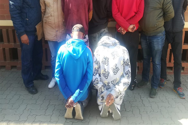 Ten motor vehicle theft cases, 6 suspects arrested, Kimberley Ten motor vehicle theft cases, 6 suspects arrested, Kimberley