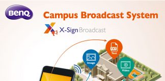BenQ Announced the Next Generation Campus Broadcast System: “X-Sign Broadcast”