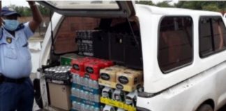 Two arrested for transporting liquor, Potchefstroom. Photo: SAPS