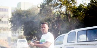 Sibongiseni Khoza and Hawk Pumps collaborate, young entrepreneur takes off during a difficult time Sibongiseni Khoza and Hawk Pumps collaborate, young entrepreneur takes off during a difficult time